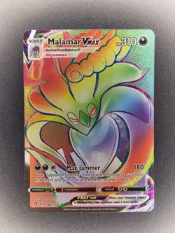 Pokemon TCG - Malamar VMAX 198/192 - Secret Rare - Rebel Clash - NM+ - Image 1