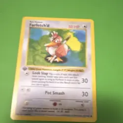 Pokemon TCG Farfetch'd Staryu Seel Energy Basic Pokemon Lot Nintendo English - Image 1