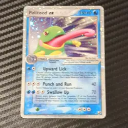 Nintendo Politoed ex 107/115 EX Unseen Forces Ultra Rare Holo 2005 Pokemon TCG - Image 1