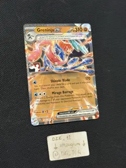 Pokemon Play Prize Pack Series 7 - Greninja ex - 106/167 - Full Art Promo - MINT - Image 3
