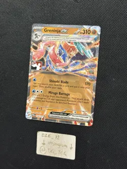 Pokemon Play Prize Pack Series 7 - Greninja ex - 106/167 - Full Art Promo - MINT - Image 4