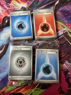 Pokemon Etb Sealed Energy ETB Packs X4 - Image 1