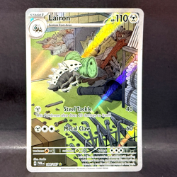 2024 POKEMON TWILIGHT MASQUERADE LAIRON 184/167 ILLUSTRATION RARE - Image 1