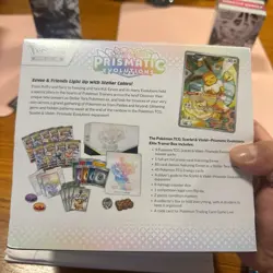 Pokemon TCG Scarlet & Violet Prismatic Evolutions Elite Trainer Box Eevee Promo - Image 2