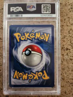 Pokemon Nidoking Holo Rare Shadowless Base Set PSA 5 - Image 2