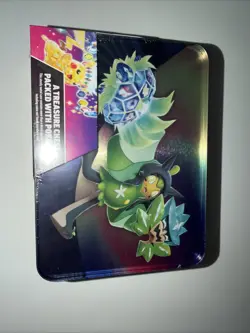 Pokemon Surging Sparks 2024 Fall Collectors Chest Factory Sealed Tin - Image 3