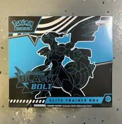 Brand New Pokemon Scarlet & Violet Black Bolt ETB Elite Trainer Box Sealed! - Image 1