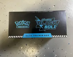 Brand New Pokemon Scarlet & Violet Black Bolt ETB Elite Trainer Box Sealed! - Image 2