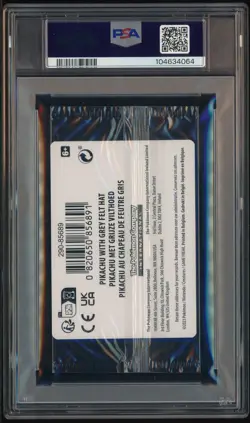 Pokemon Pikachu with Grey Felt hat Van Gogh 085 Graded Sealed Promo PSA 10 - Image 3