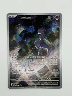 Pokemon TCG Mewtwo Promo Holo 130 HP 052 Scarlet & Violet Promo English - Image 2