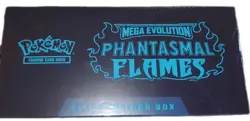 Pokemon TCG Mega Evolution Phantasmal Flames Elite Trainer Box Sealed New - Image 5