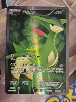 Virizion (Full Art) 97/101 Noble Victories Holo Pokemon TCG LP/LP+ - Image 1