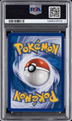 2005 POKEMON EX UNSEEN FORCES #55 EEVEE-REVERSE FOIL PSA 9 - Image 2