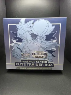 Pokemon Sword & Shield Chilling Ice Rider Pokemon Center ETB Sealed 820650809705 - Image 1