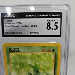 Pokemon Lot Destined Rivals Booster Pack Oddish Team Rocket Jungle 1st Edition - Image 4