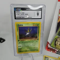 Pokemon Lot Destined Rivals Booster Pack Oddish Team Rocket Jungle 1st Edition - Image 5