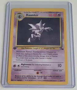 Haunter 6/62 Fossil Holo - 1st Edition NM-MT - Pokemon TCG - Image 1