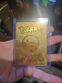 Mew Vmax Premium Gold Foil Fan Art Vinyl Textured Collector Pokemon - Image 5