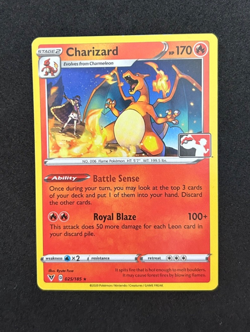 2022 POKEMON PLAY! POKEMON PRIZE PACK SERIES 1 #025/185 CHARIZARD - LP - Image 1