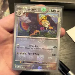 Braviary (Master Ball Pattern) SV: Black Bolt 078/086 Holo MINT Pokemon TCG - Image 1