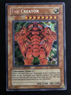 Yugioh The Creator EEN-ENSE2 Limited Edition Secret Rare - NM - Image 1