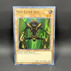 Yugioh Man-Eater Bug LOB-EN108 Unl. Near Mint Super Rare 2020 - Image 1