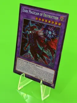 Yu-Gi-Oh Maze Of Muertos Dark Magician of Destruction Secret Rare MZMU-EN011 NM! - Image 2