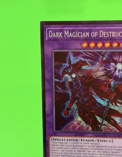 Yu-Gi-Oh Maze Of Muertos Dark Magician of Destruction Secret Rare MZMU-EN011 NM! - Image 4