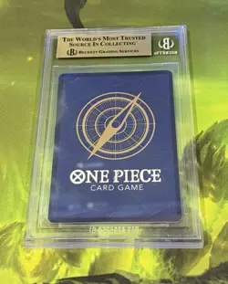 2024 One Piece Monkey D. Luffy P-043 2nd Anniversary Tournament Promo BGS 10 - Image 2