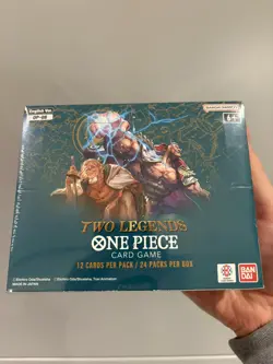 One Piece TCG OP08 Two Legends Booster Box | English | New & Sealed | OP8 - Image 1
