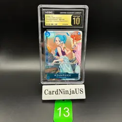 CGC 10 PRISTINE Nefeltari Vivi SR EB02-026 Promotion Pack Ex Vol. 3 ONE PIECE 13 - Image 1