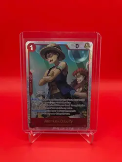 One Piece TCG English OP14-013 Monkey D Luffy SR Foil - Image 1