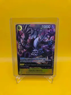 One Piece TCG English OP14-104 Gecko Moria Alt Art Parallel - Image 1