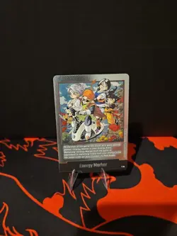 Energy Marker E-84 Silver Manga Booster 02 Dragon Ball Card English - Image 1