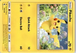 Pokemon Card Pikachu Hidden Fates Common 19/68 Pokemon Trading Card TCG - Image 5