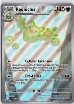 Reuniclus 212 Pokemon TCG Scarlet & Violet Black Star Promos Trading Card - Image 3
