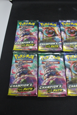 New Sealed Pokemon card Champion's Path Booster Pack Lot Of 10 - Image 2