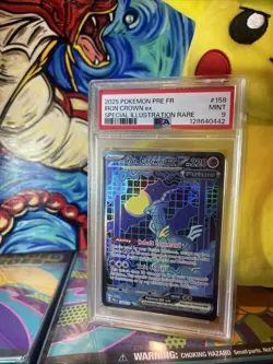 Pokemon TCG Iron Crown EX Prismatic Evolutions Card 158/131 Psa 9 - Image 1