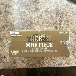 One Piece Card THE BEST Premium Booster Box PRB-01 English - Image 2