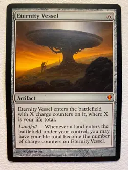 MTG 1x Eternity Vessel # 200 Zendikar Modern Magic the Gathering Card x1 MP - Image 1