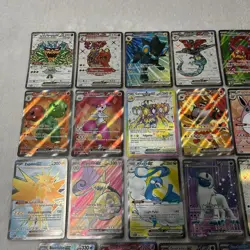 Pokemon TCG 23 Card Lot SV Scarlet & Violet EX Ultra Rare LP-NM - Image 2