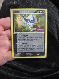 Pokemon Absol 18/110 Holo Stamped EX Holon Phantoms Card 2006 Lp - Image 2