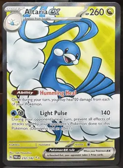 Pokemon Altaria ex 232/182 SV04: Paradox Rift Ultra Rare (Full Art) Holo Card - Image 1