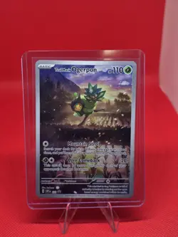 Pokemon TCG Teal Mask Ogerpon 123 Sv: Scarlet & Violet Promo Card Holo - Image 1