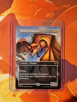 2025 Magic The Gathering Clarion Conqueror Borderless #0377 - Image 1