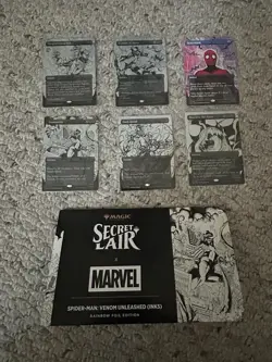 MTG Secret Lair x Marvel's Spider-Man: Venom Unleashed Inks - (Foil) - Image 1