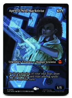 April O'Neil, Hacktivist (Showcase) #282 Teenage Mutant Ninja Turtles Foil - Image 1