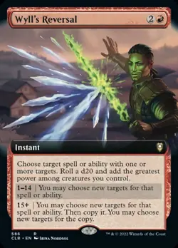 Wyll's Reversal - Extended Art - Commander Legends Baldur's Gate CLB - Image 1