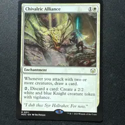 1x Chivalric Alliance - Commander: March of the Machine - NM - MTG - Image 1