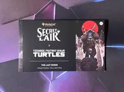 *NEW* MTG Secret Lair x TMNT Totally Tubulair Drop Last Ronin Foil - SEALED! - Image 1